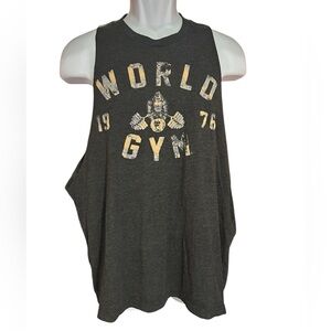 Vintage World Gym Iconic Sleeveless Tank Top